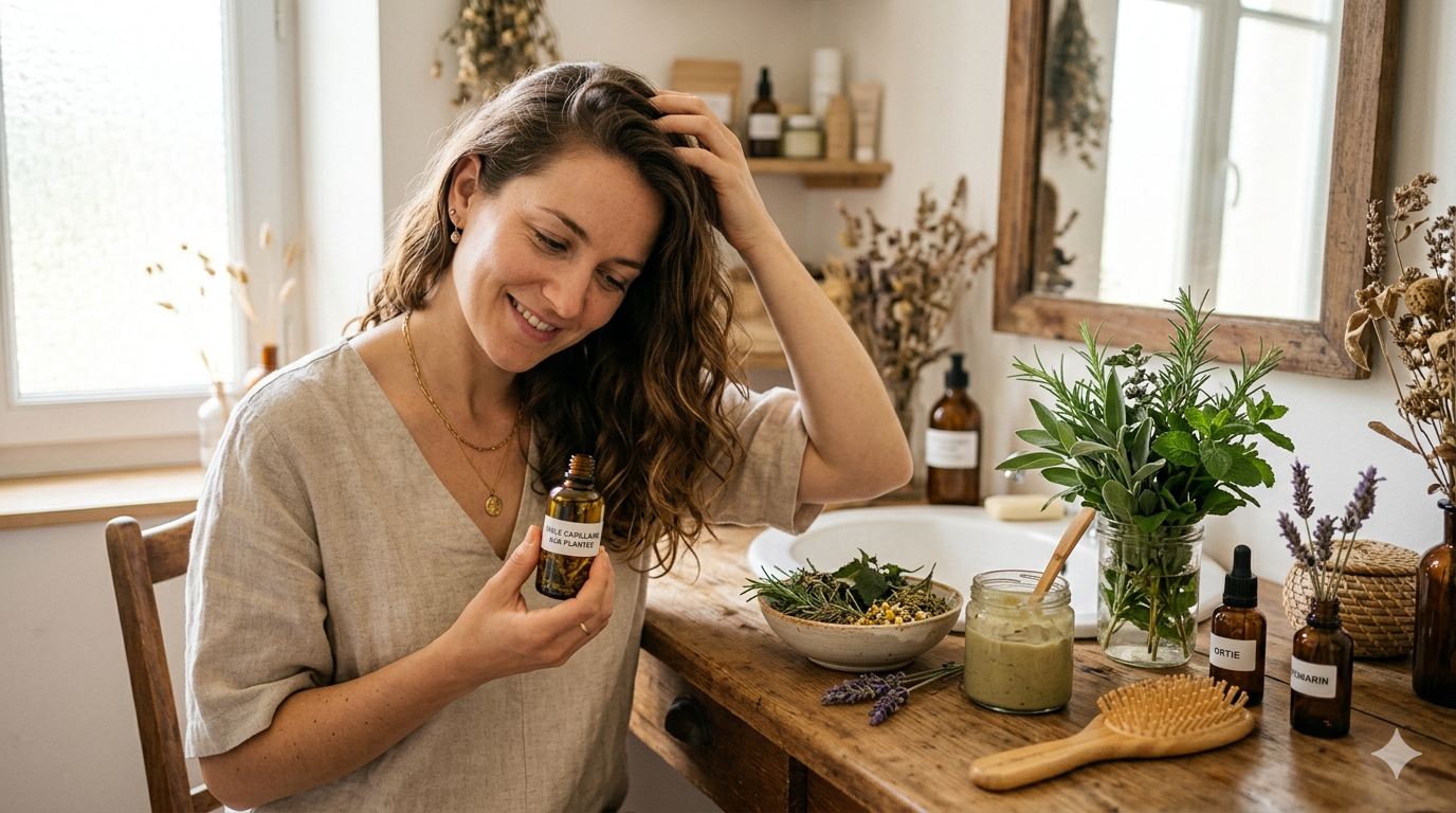 Les rituels capillaires inspirés de la phytothérapie pour des cheveux sains