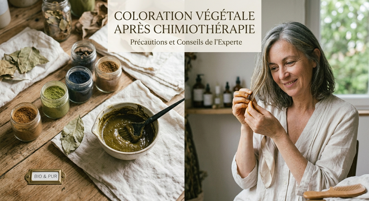 Coloration végétale après une chimiothérapie : précautions et conseils