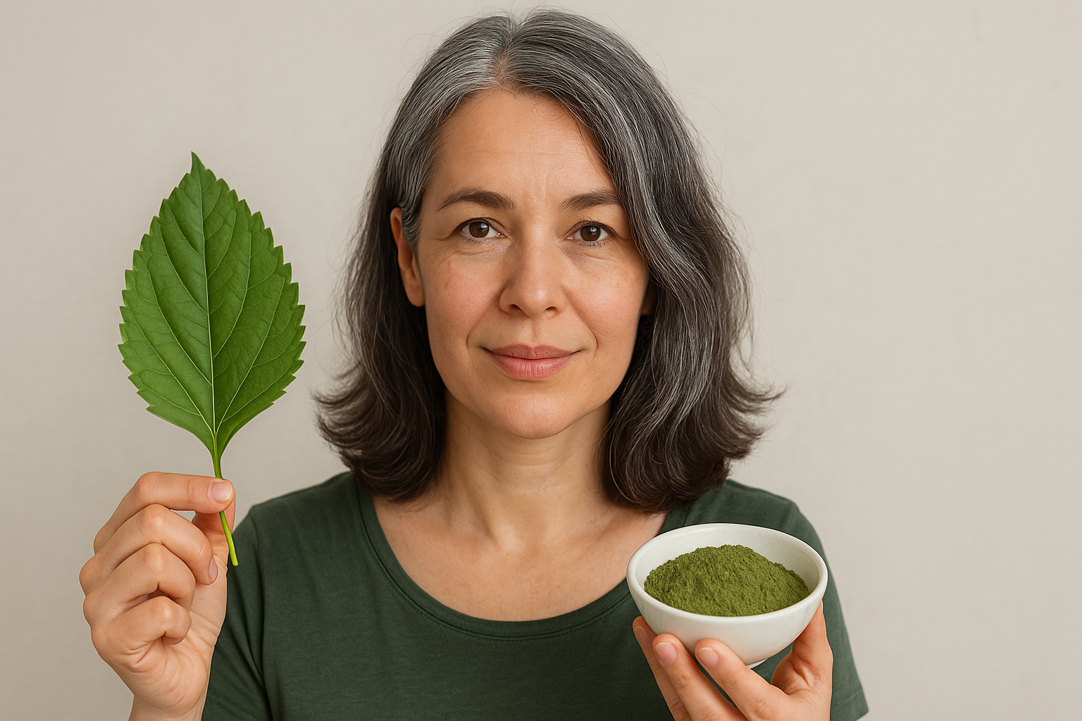 Cheveux sel et poivre : sublimer ou couvrir avec le végétal ?
