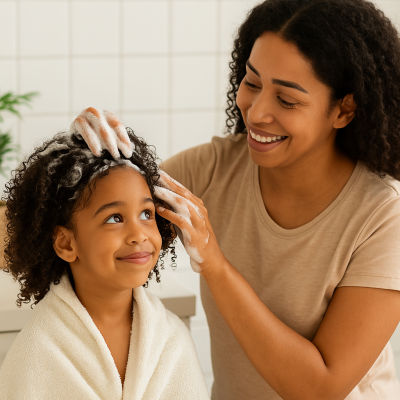 Soins capillaires naturels pour enfants : ce qui est vraiment doux et sûr